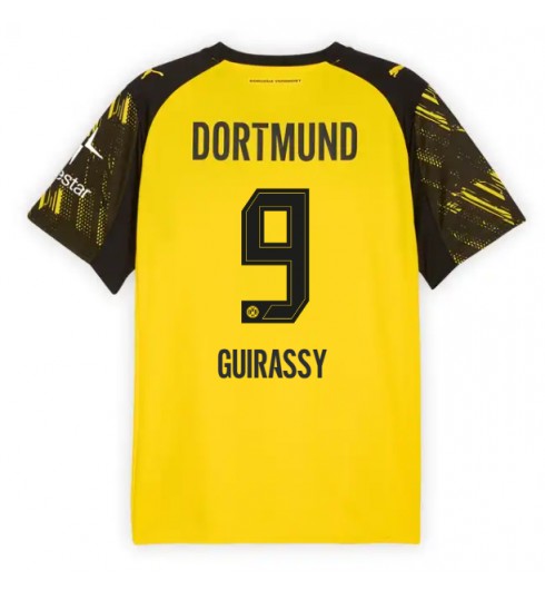 Borussia Dortmund Serhou Guirassy #9 Hjemmedrakt 2025-26 Korte ermer Borussia Dortmund Serhou Guirassy #9 Hjemmedrakt 2025-26 Korte ermer